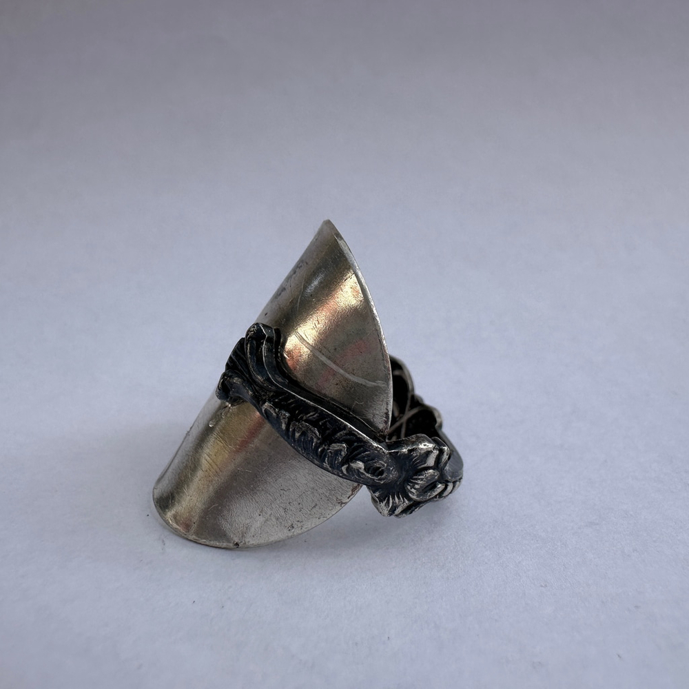 Vintage Spoon Upcycled‎ Statement Ring - Picture 2 of 6